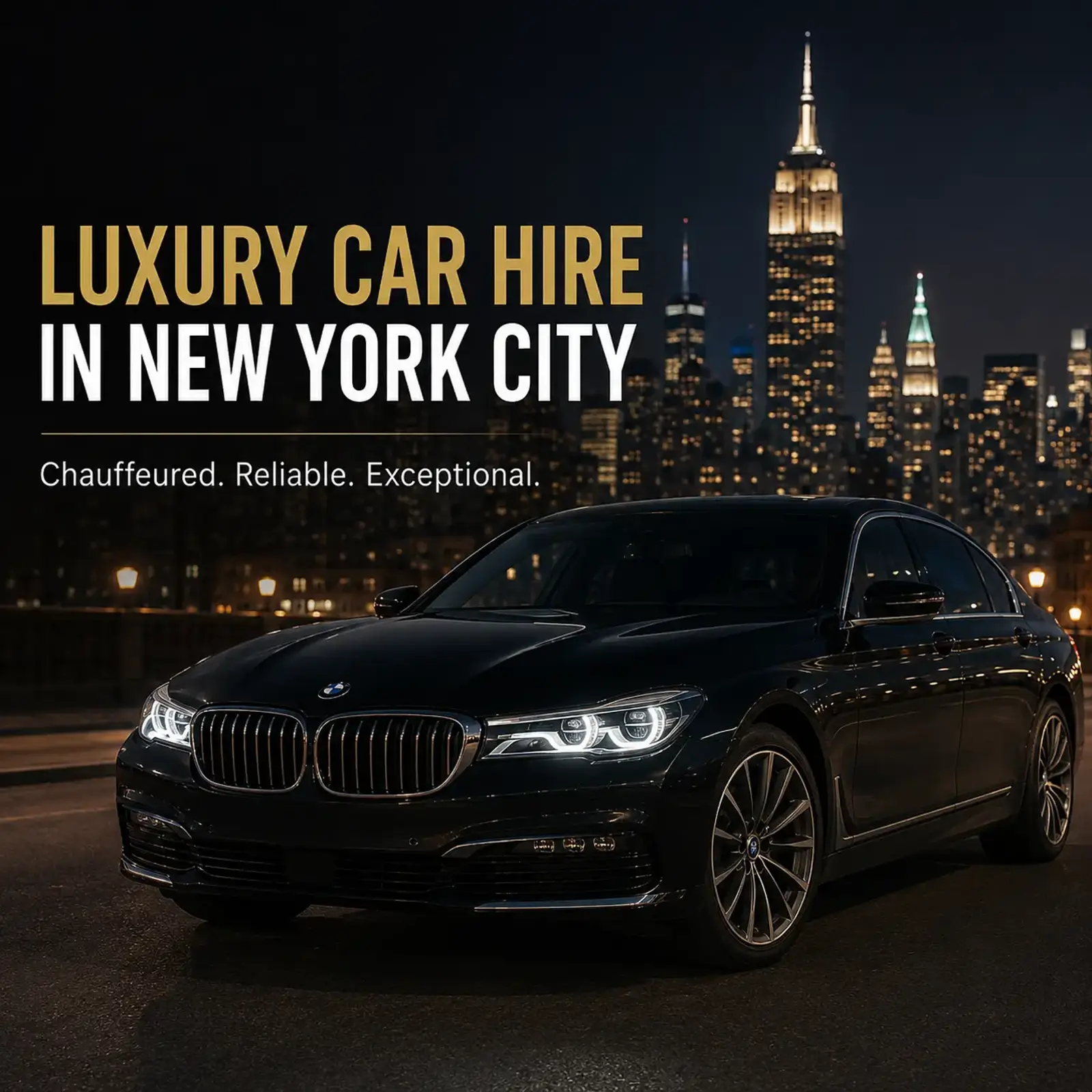 Luxury Car Hire NYC | Manhattan, Brooklyn & Queens — Iona Sprinter