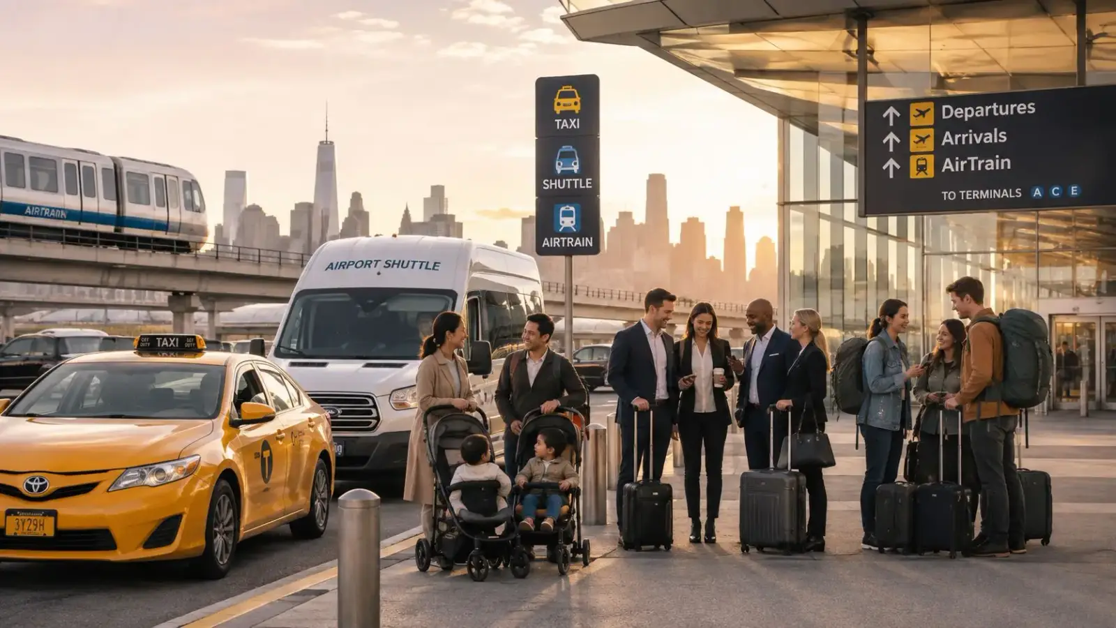 Transportation from Airport: NYC Group Guide