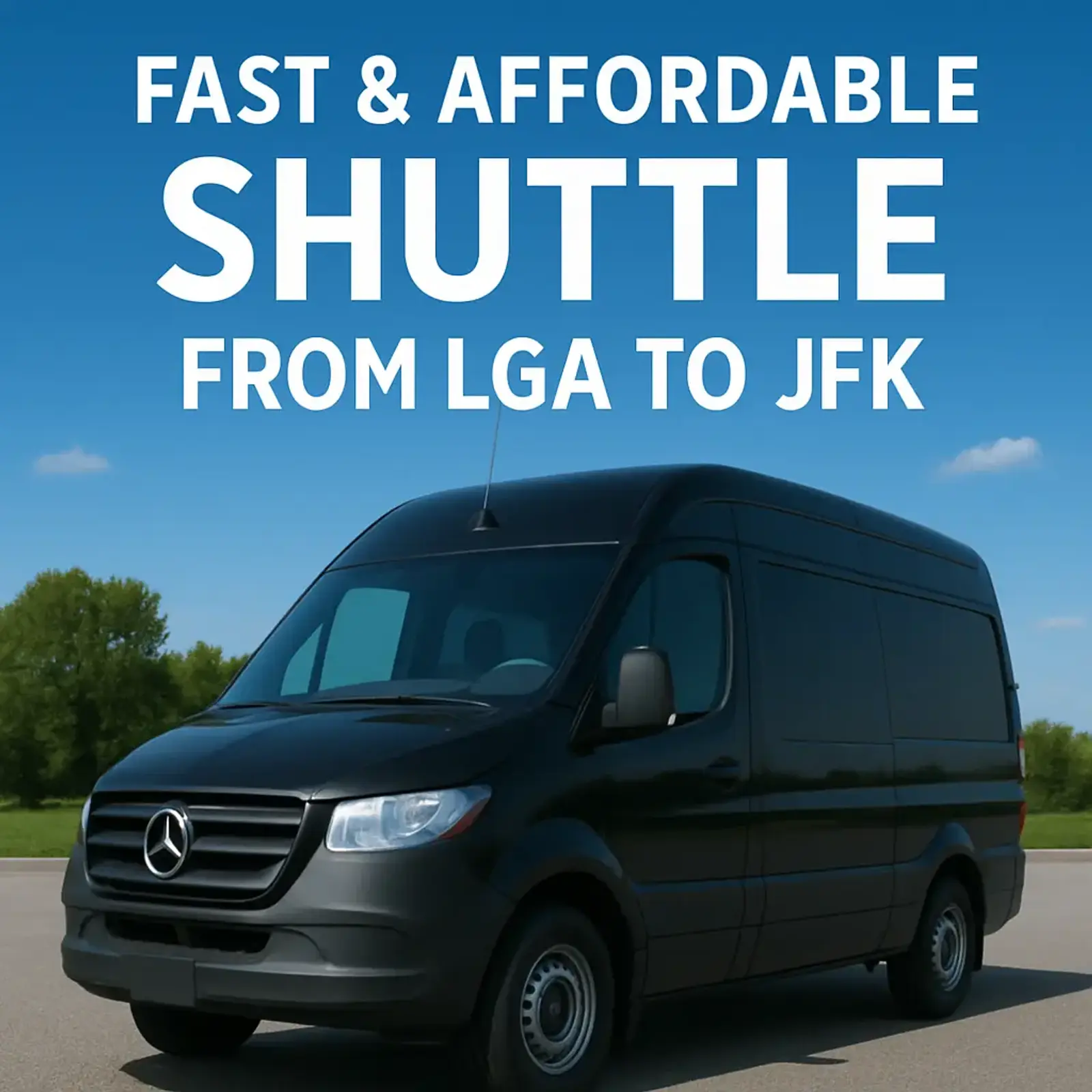 Fast & Affordable Shuttle from LGA to JFK