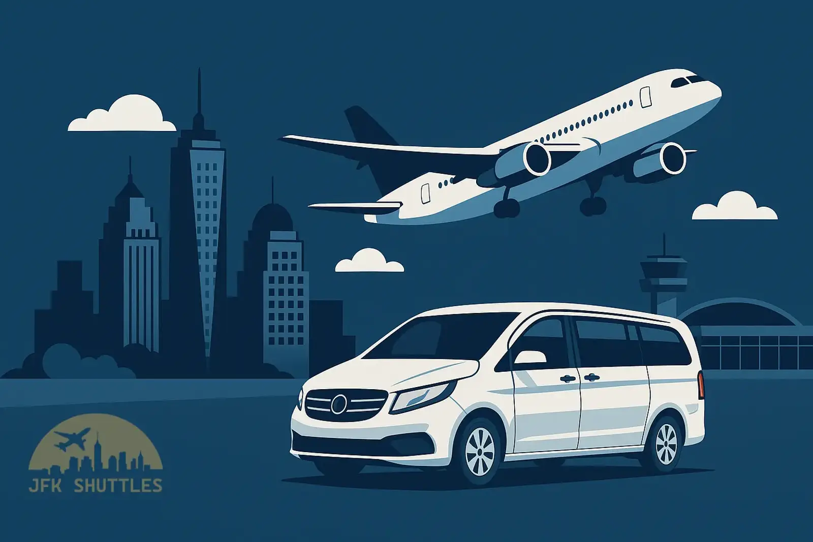 On-Time Jersey City to JFK Airport Shuttle