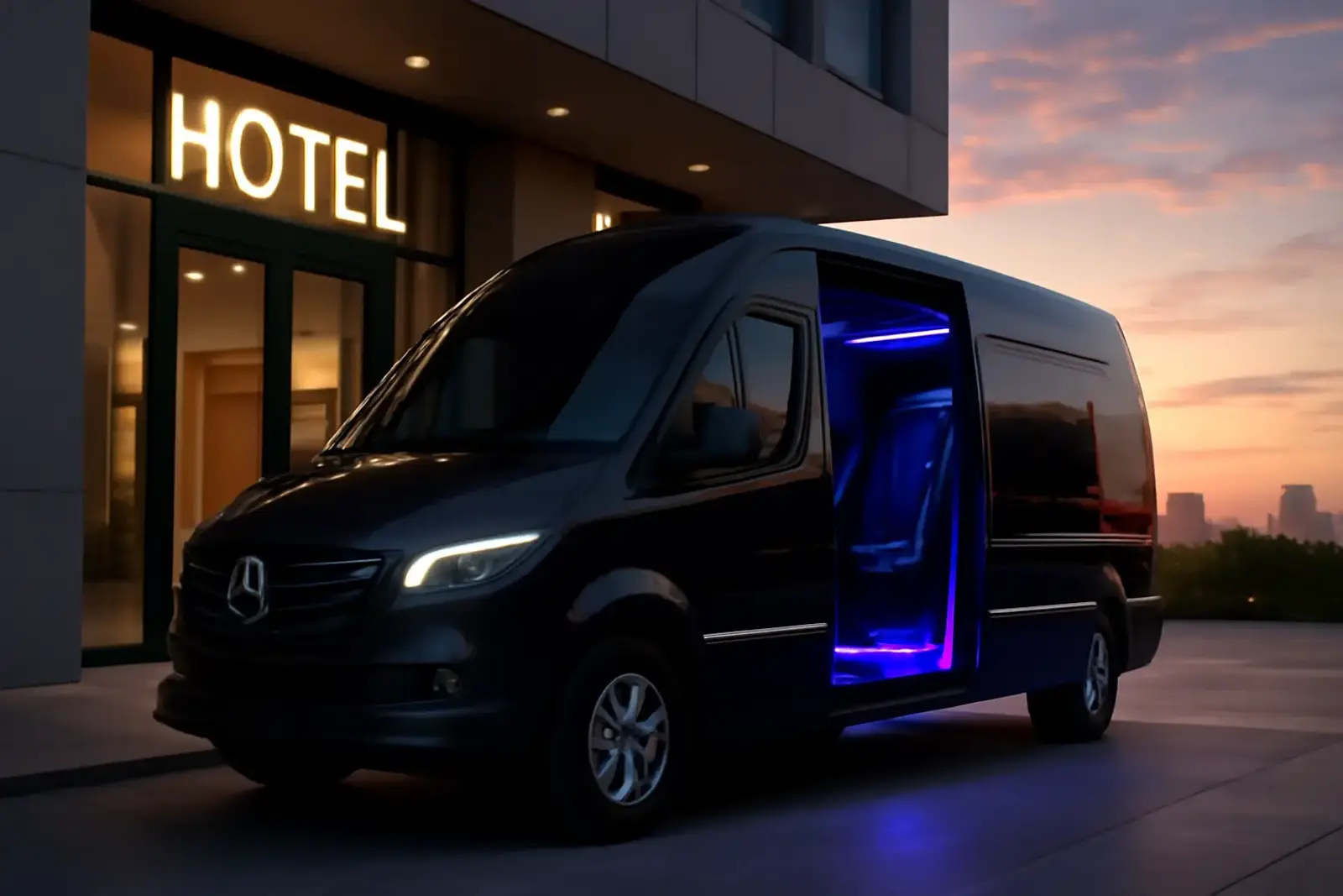 Mercedes Sprinter Van Limo Service for Business and Leisure
