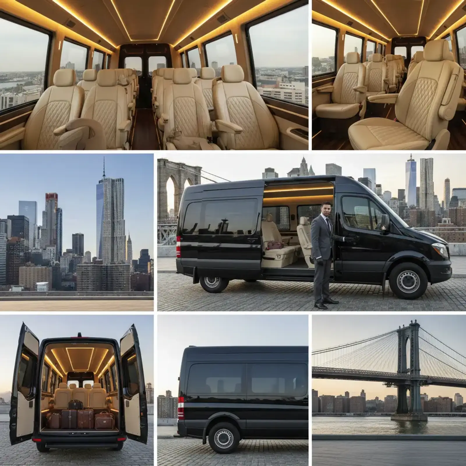 Luxury Sprinter Van Service in Downtown Brooklyn