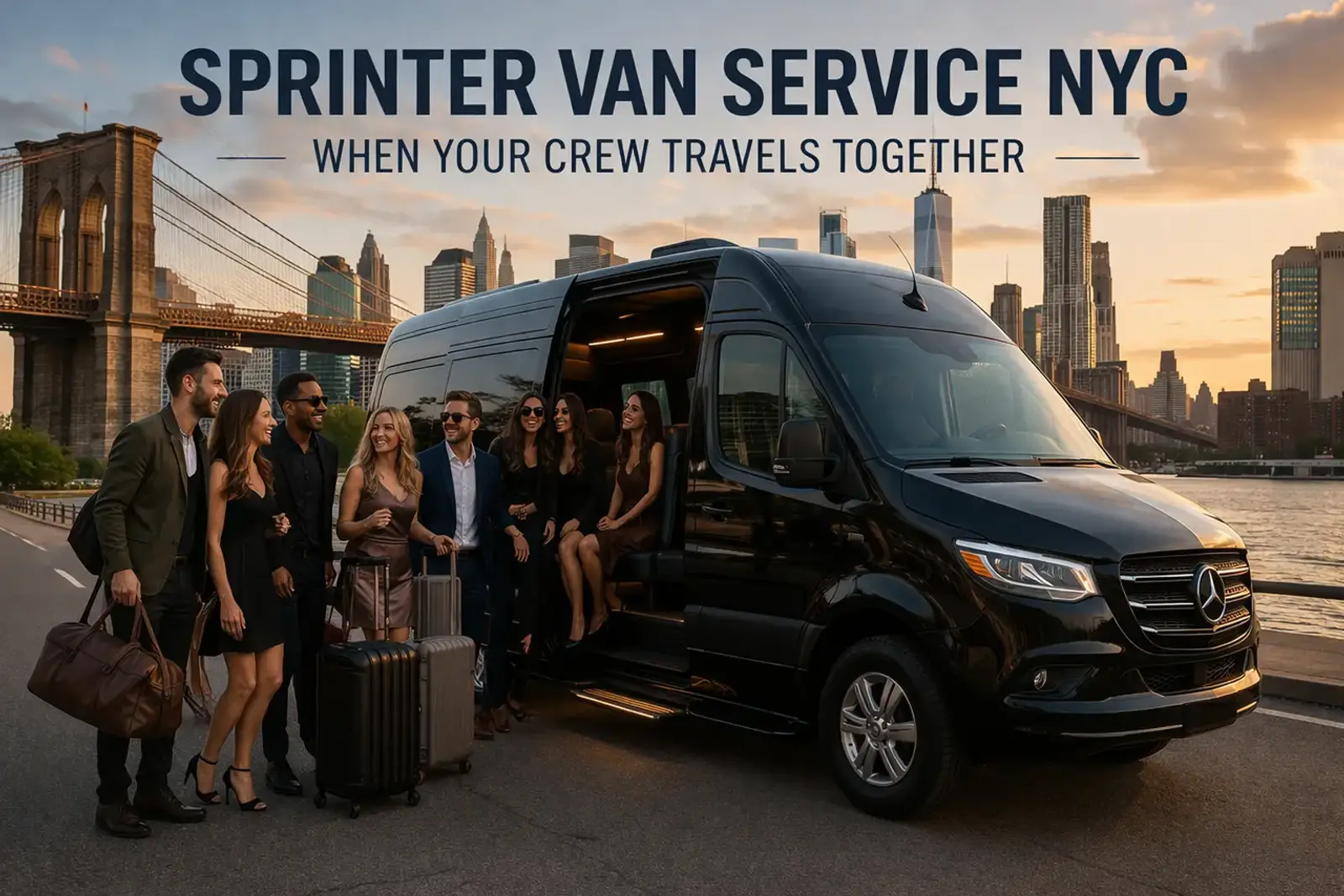 Sprinter Van Service NYC – Luxury Group Travel Made Easy | Iona Sprinter
