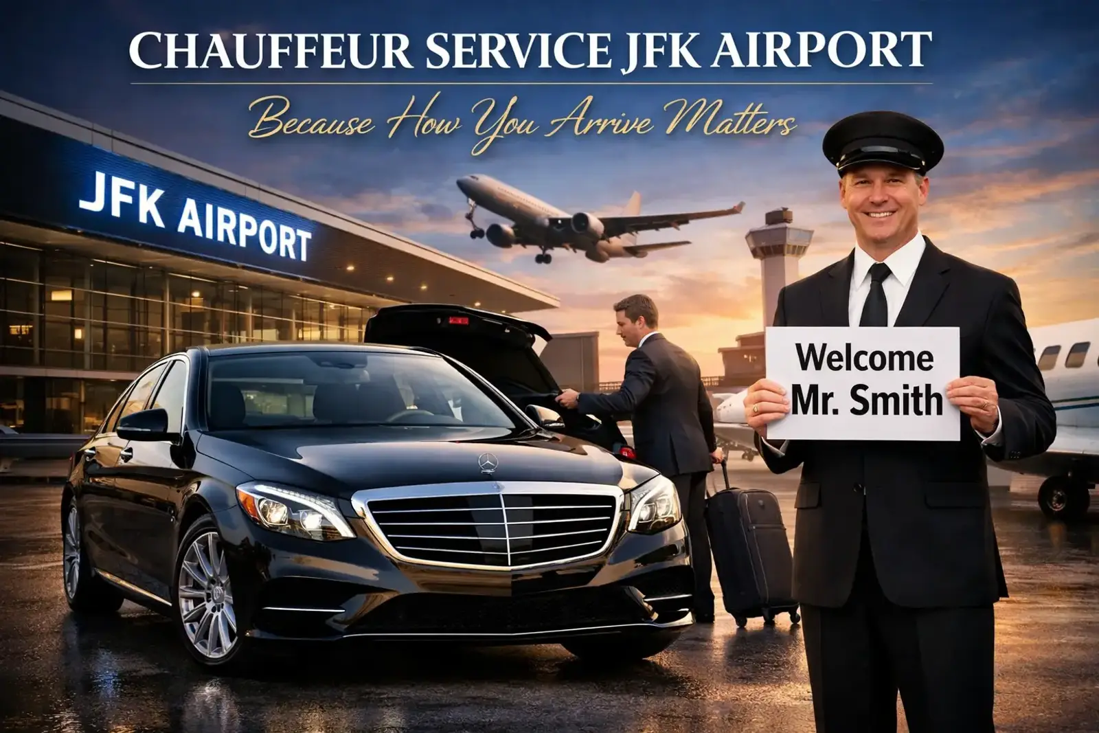 Chauffeur Service JFK Airport | Professional Drivers | JFK Shuttles