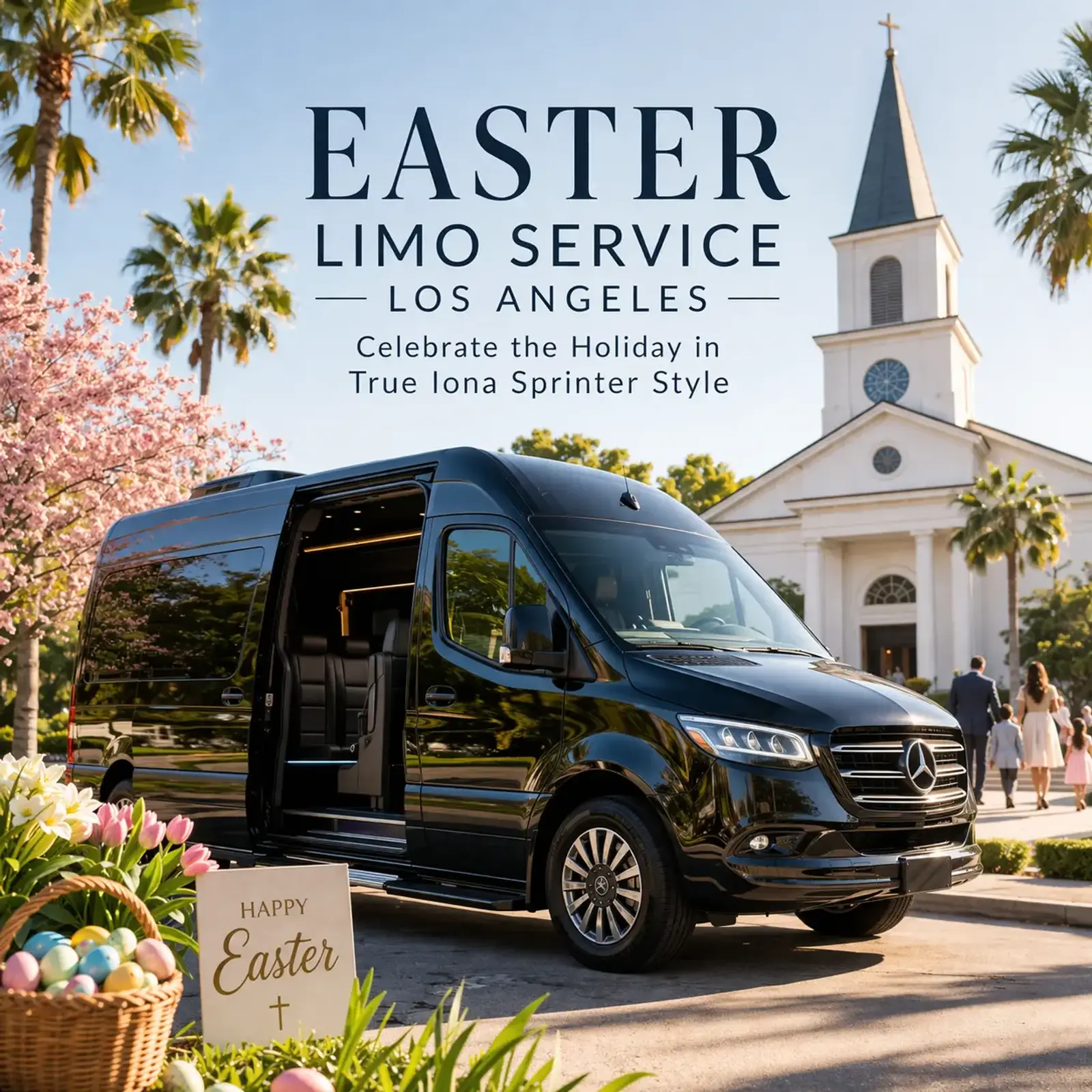 Easter Limo Service | Luxury Easter Transportation — Iona Sprinter