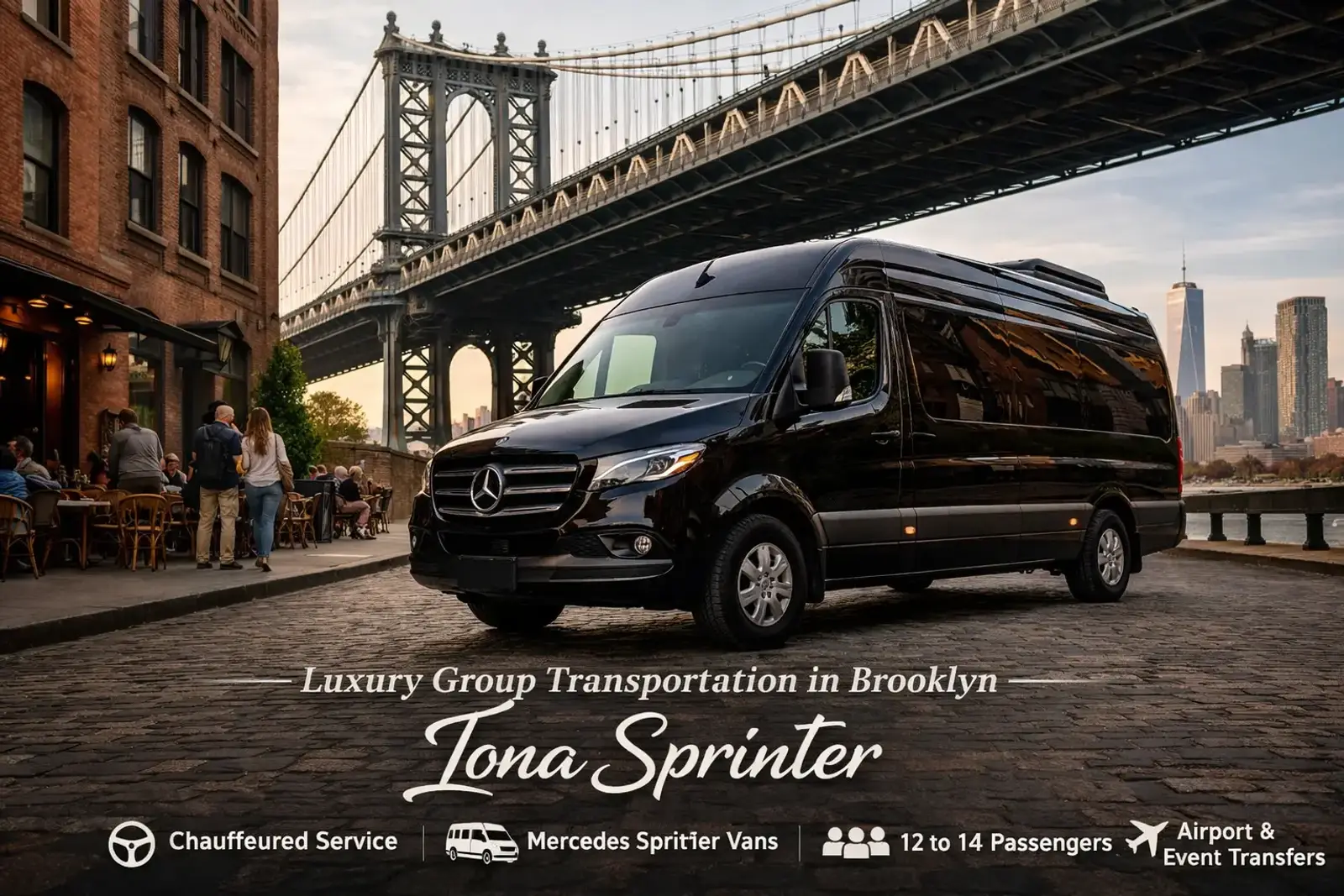 Passenger Van Rental Brooklyn NY | Luxury Group Transportation — Iona Sprinter