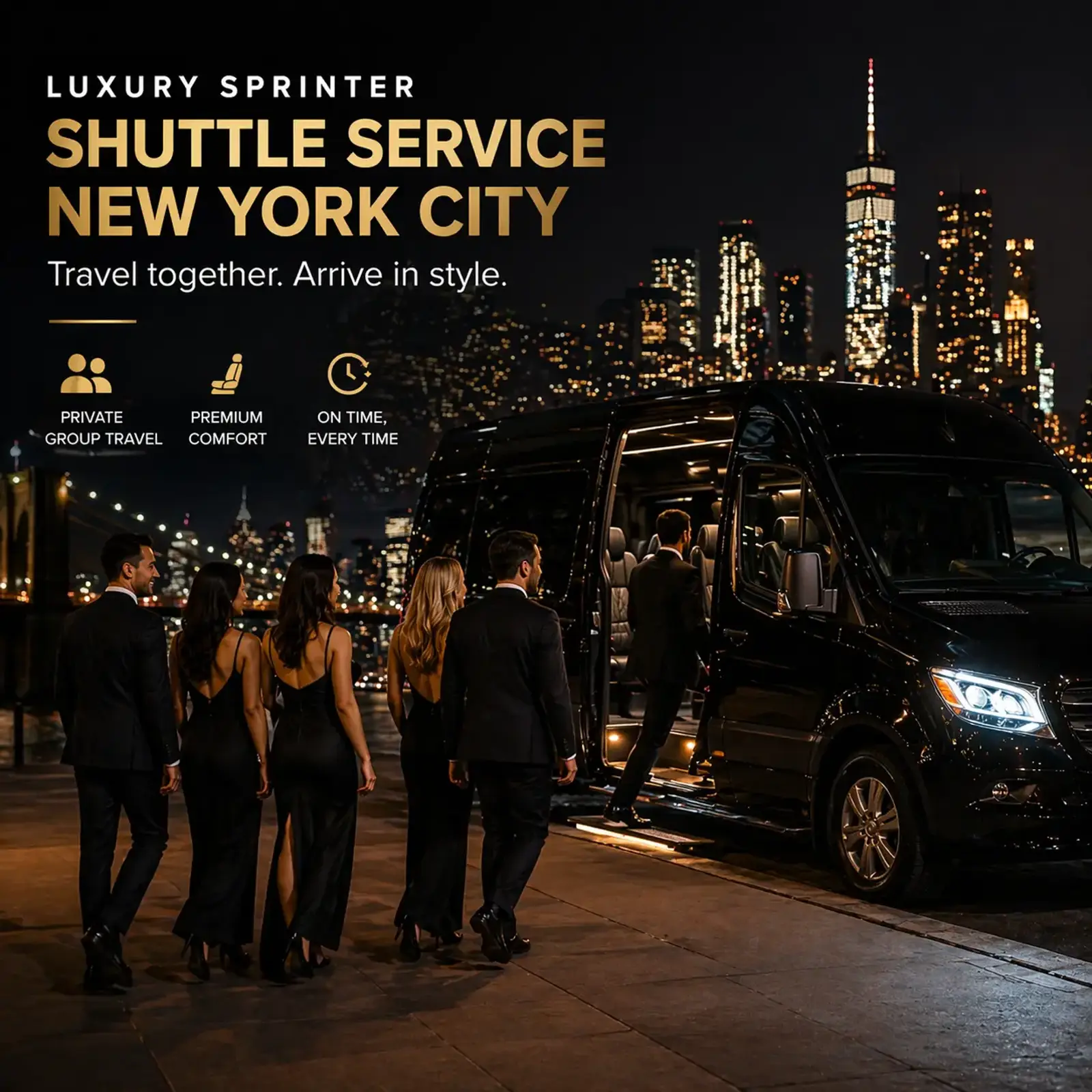 Sprinter Shuttle Service New York City | Manhattan, Brooklyn & Queens — Iona Sprinter